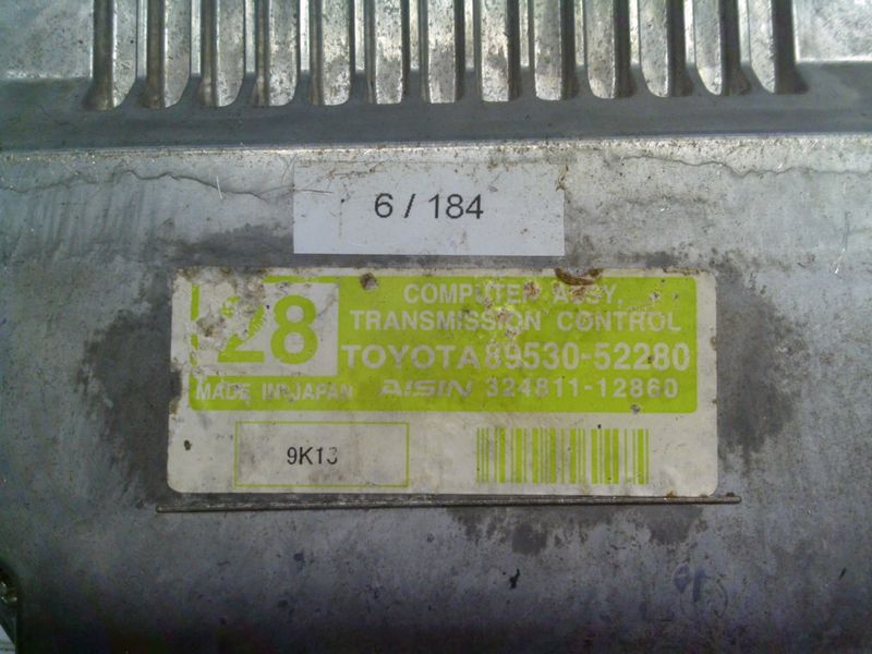 6-184 Centralina Cambio Automatico Aisin aw co.LTD 89530-52280 8953052280 324811-12860 28   TOYOTA  YARIS