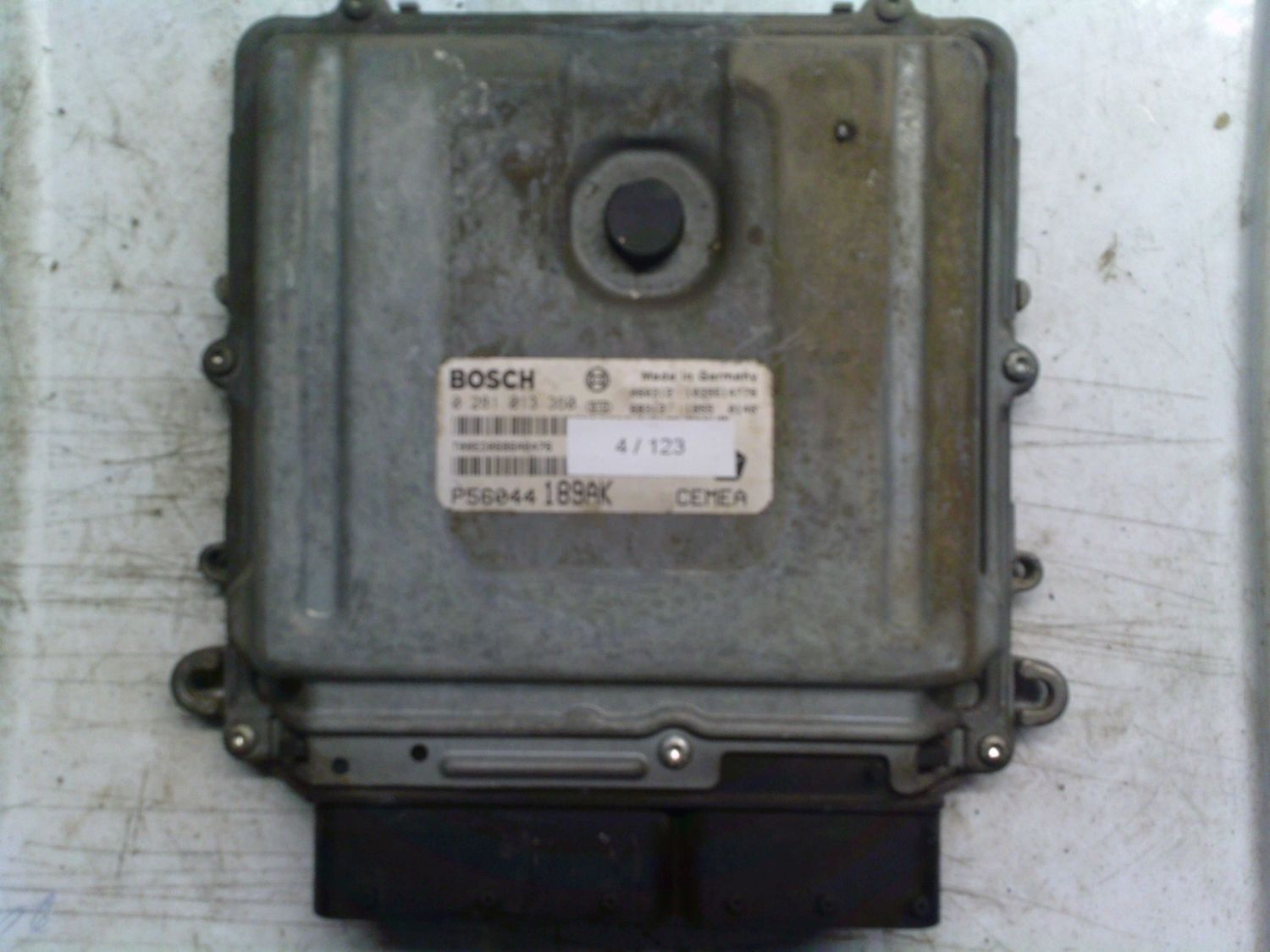 4-123 Centralina Motore Bosch 0 281 013 360 0281013360 P56044 189AK 1039S14778   JEEP Diesel GRAND CHEROKEE