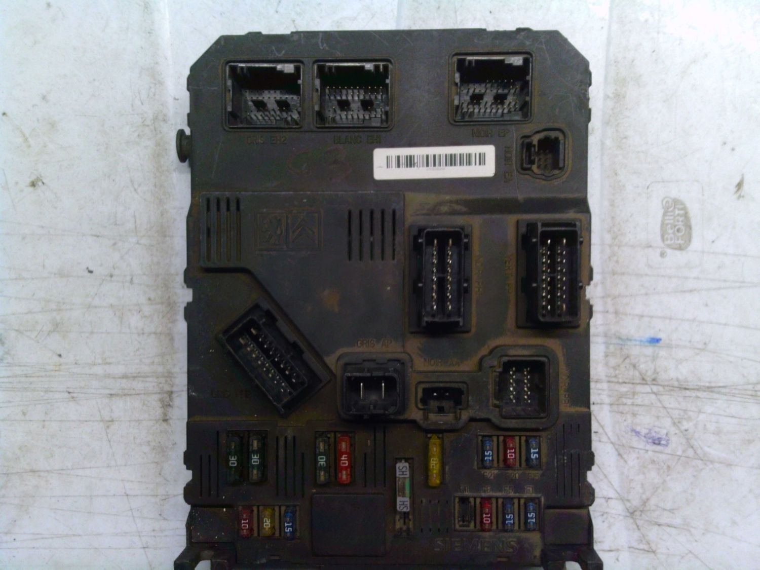 50-715 Body Computer Siemens S118085200   BSI F02-00 9648715380    CITROEN  C 3