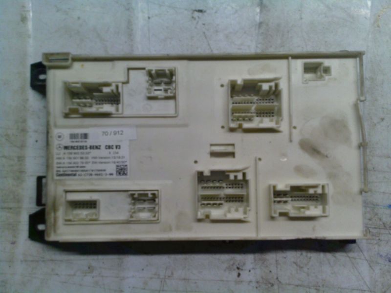 70-912 Modulo Controllo Bcm Continental A 156 900 53 03 A1569005303 A2-C738-4641-3-00 CBC V3   MERCEDES  Varie