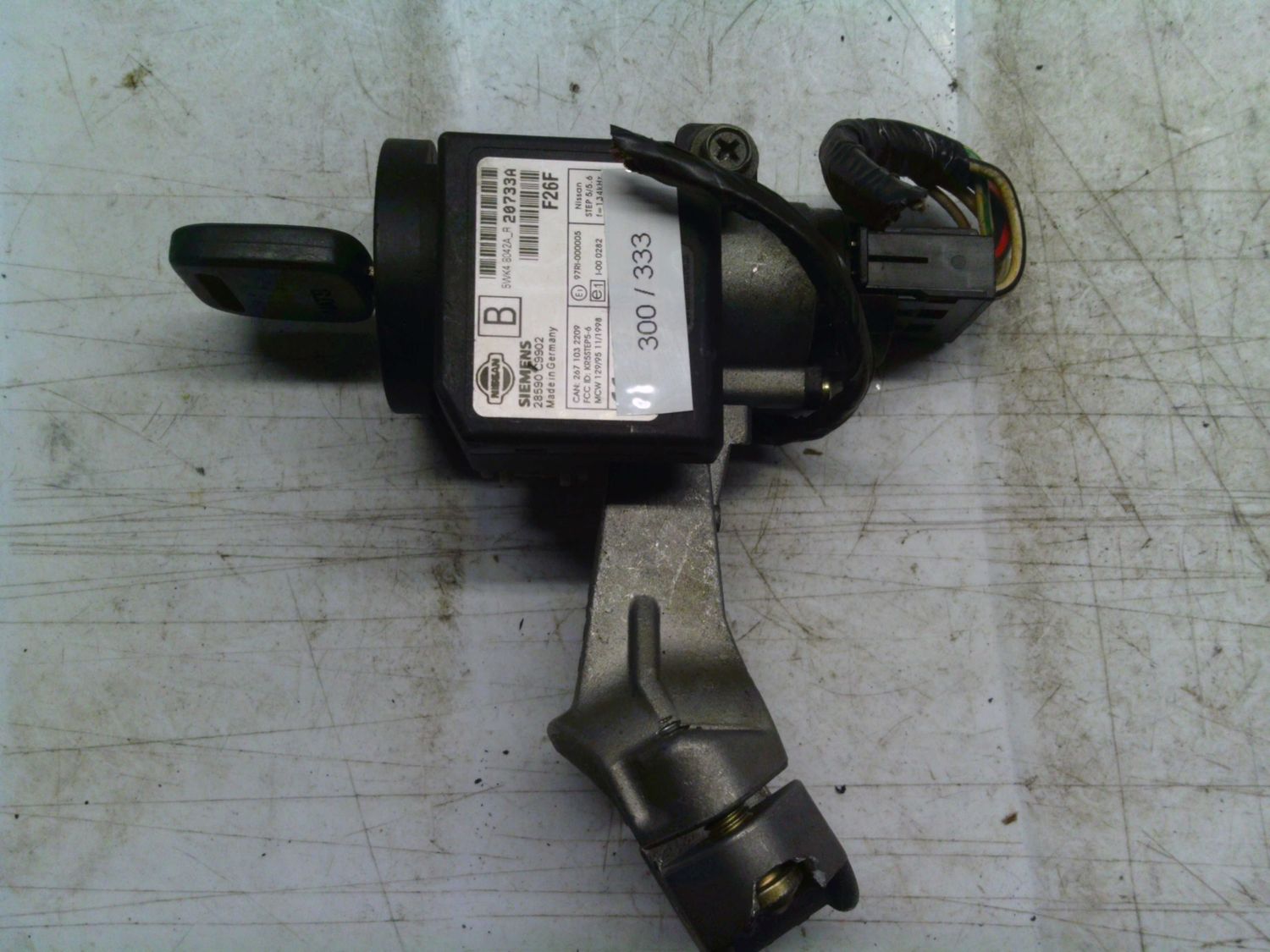 300-333 Blocchetto Accensione Siemens 28590-C9902 28590C9902 5WK4 8042AR 5A8.119 SA8.120  NISSAN  Terrano