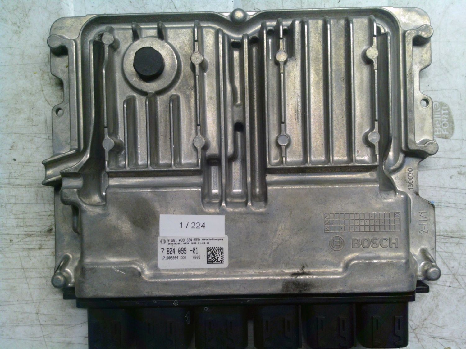 1-224 Centralina Motore Bosch 0 281 039 324 0281039324 7 824 099-01 105303891 H003  BMW Diesel SERIE X