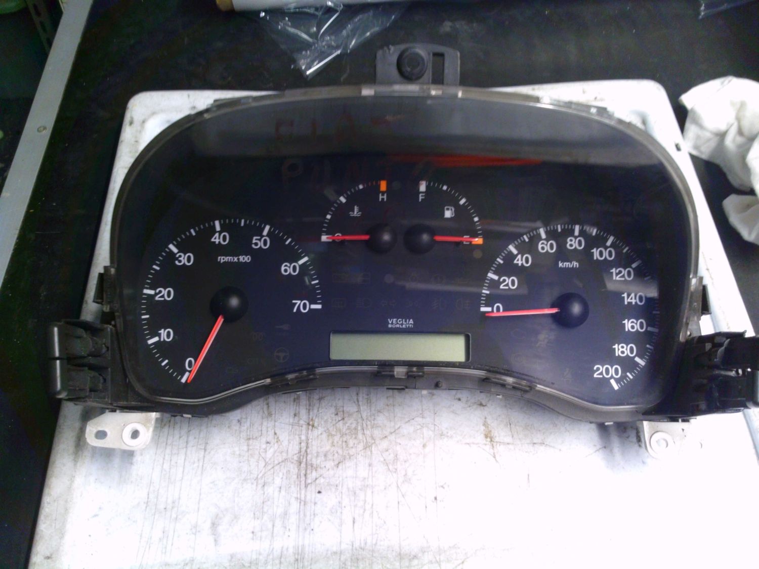 40-806 Quadro Strumenti / Contachilometri Alfa Romeo / Fiat / Lancia 46753574   60.6307.990.9    FIAT Benzina Punto