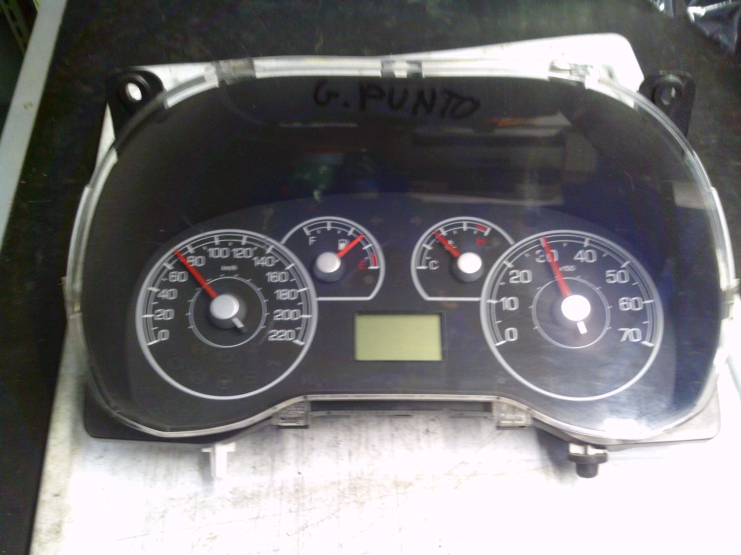 40-807 Quadro Strumenti / Contachilometri Alfa Romeo / Fiat / Lancia 51803089   5550011005      FIAT Diesel Punto