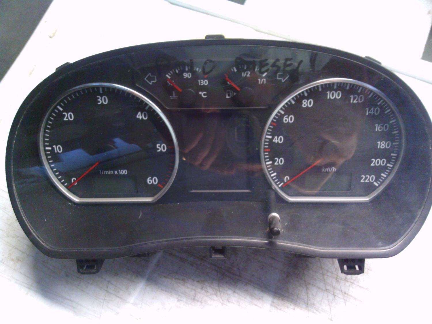 40-831 Quadro Strumenti / Contachilometri Vdo 6Q0920 804K 6Q0920804K VWZ7Z0H6807400 V07   VOLKSWAGEN Diesel Polo