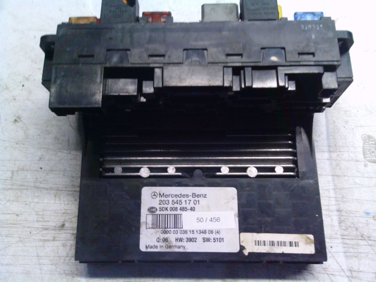 50-456 Body Computer Hella Kg 203 545 17 01 2035451701 5DK 008 485-40 HW 3902 SW 5101  MERCEDES Diesel Classe C