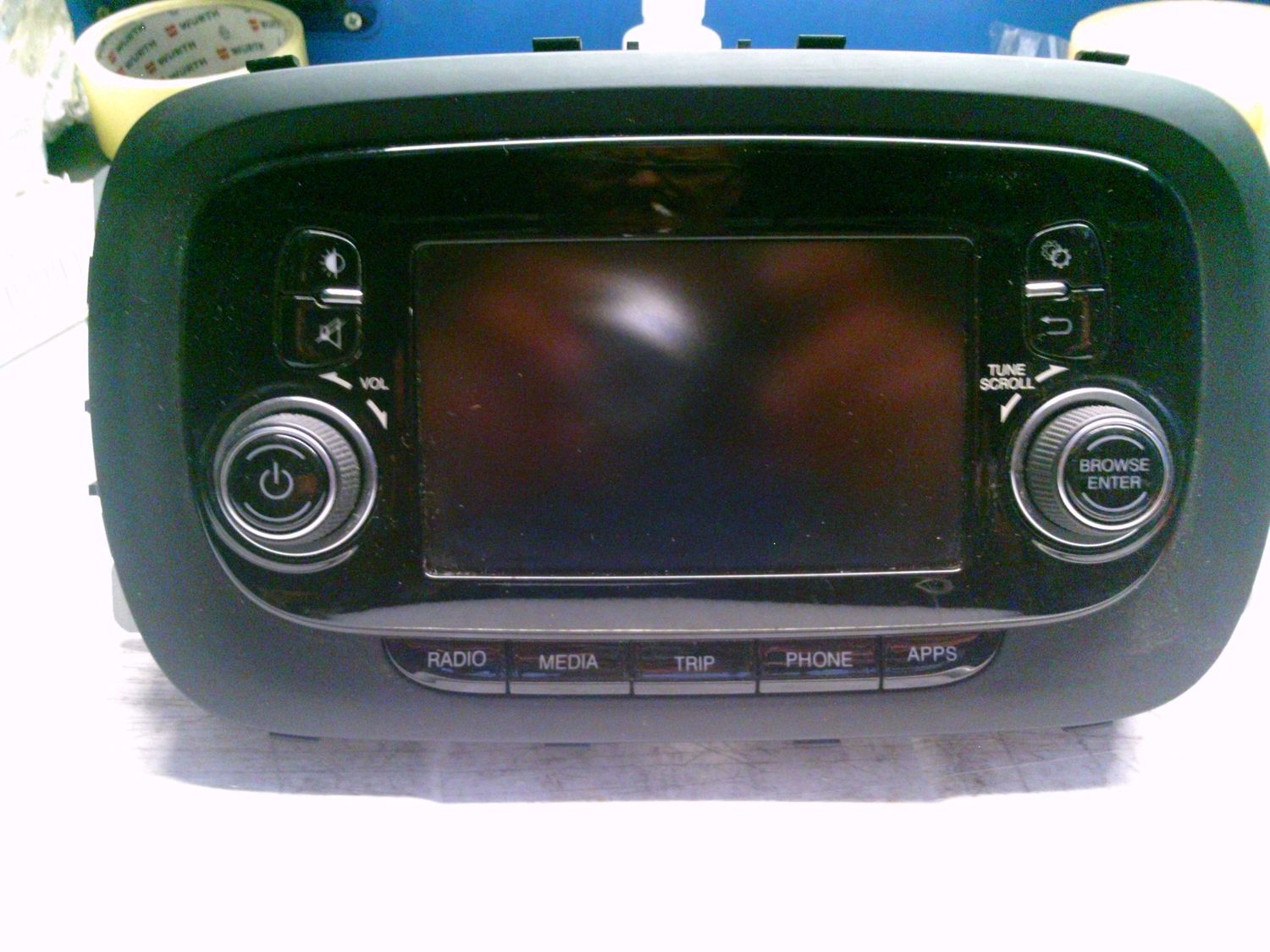 20-772 Autoradio Continental FIAT 334 VP2 ECE FIAT334VP2ECE A2C38271203 07356616890   FIAT  500