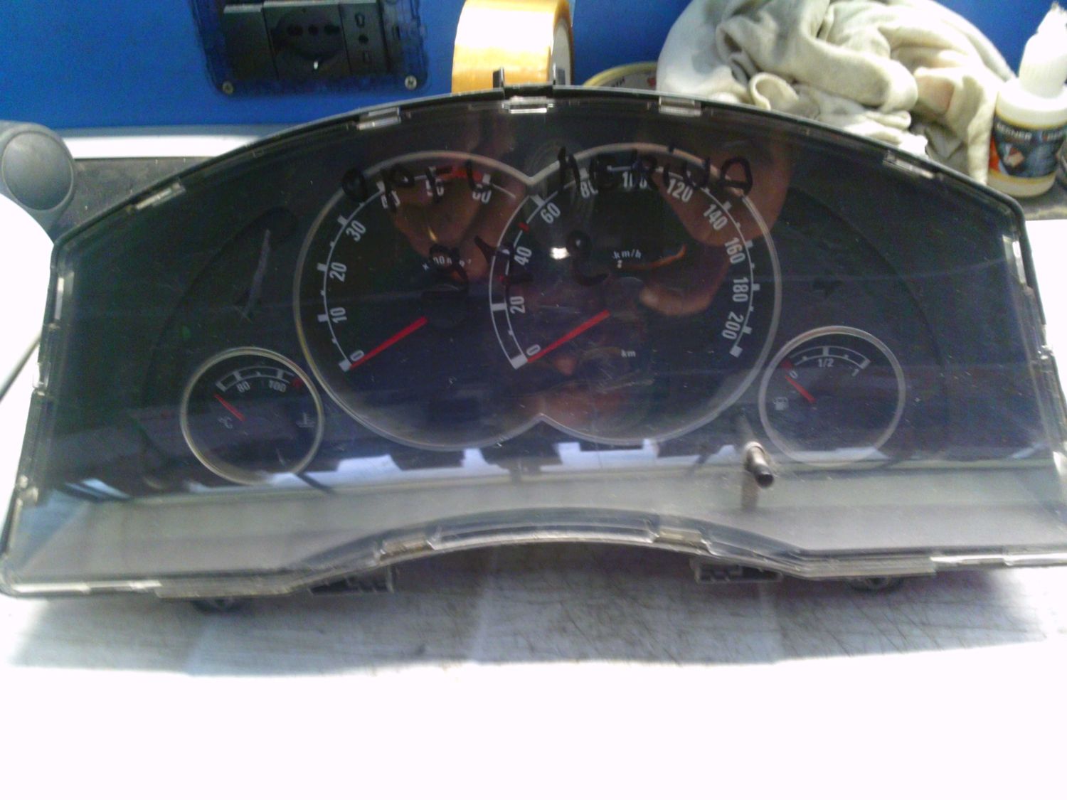 40-839 Quadro Strumenti / Contachilometri Vdo 13214770LN   110080162038      OPEL Diesel Meriva