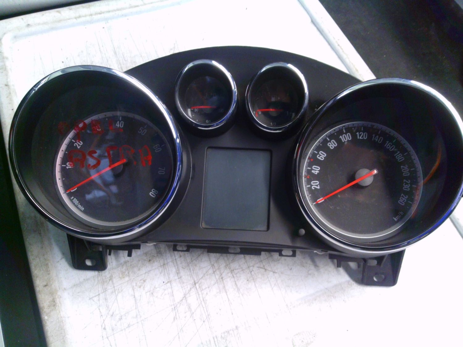 40-844 Quadro Strumenti / Contachilometri Gm 13355666   AB2B    OPEL Benzina Astra