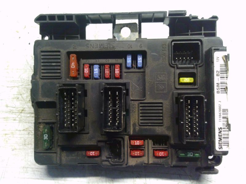 50-724 Body Computer Siemens T118470002 J T118470002J BSM-B2    CITROEN / PEUGEOT Benzina Varie