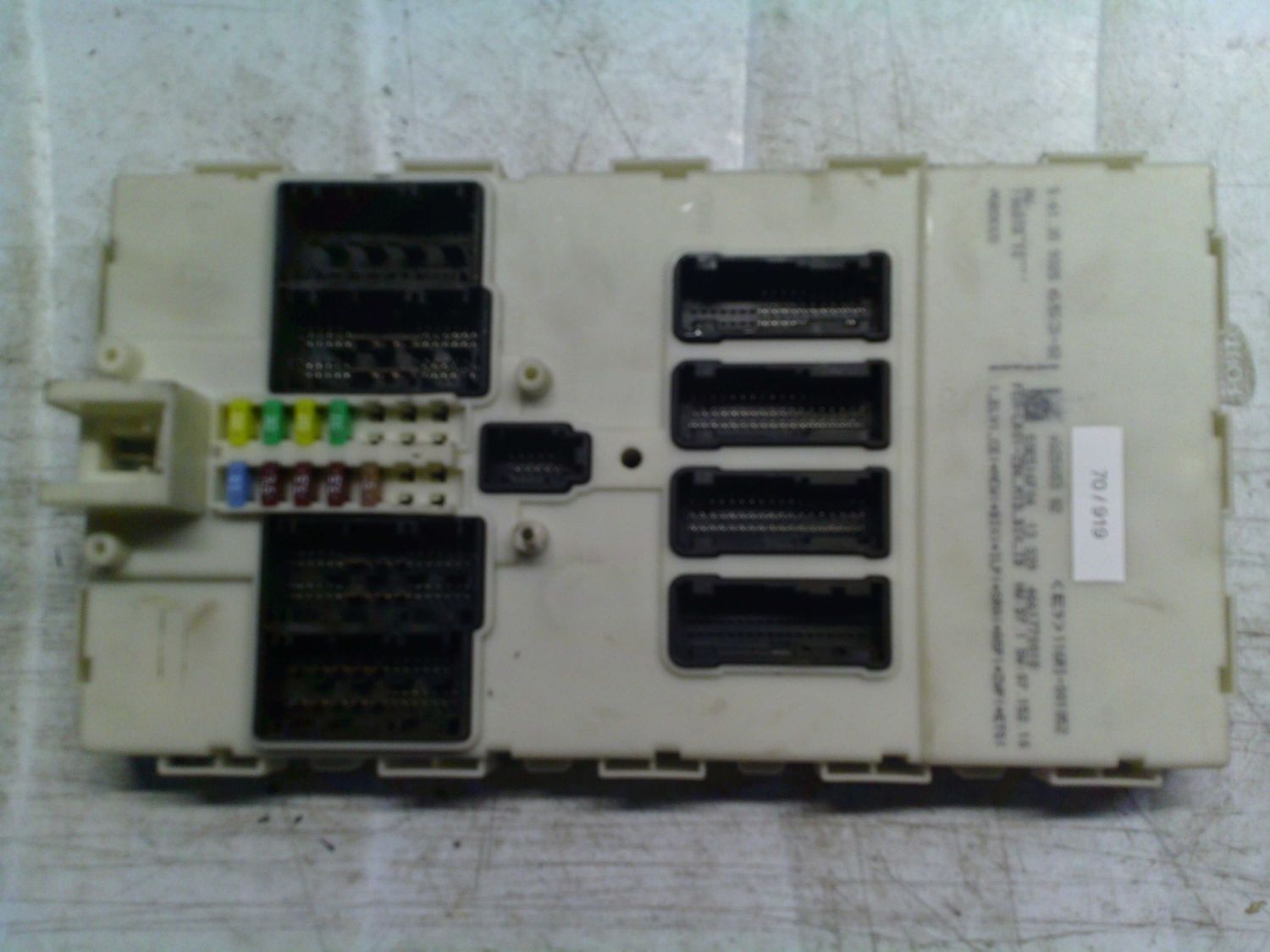70-919 Centralina Modulo Confort Lear 6135 9325 653-02 6135932565302 9325653 02 50E516F04 FEM-LR01  BMW Diesel Serie 1