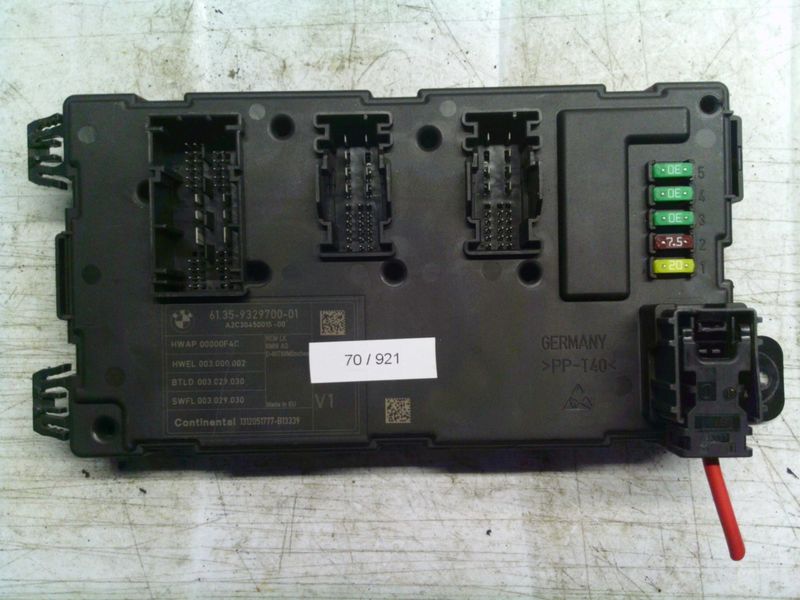 70-921 Centralina Modulo Confort Continental 61.35-9329700-01 61.35932970001 A2C30450015-00 V1 1312051777  BMW  SERIE 3
