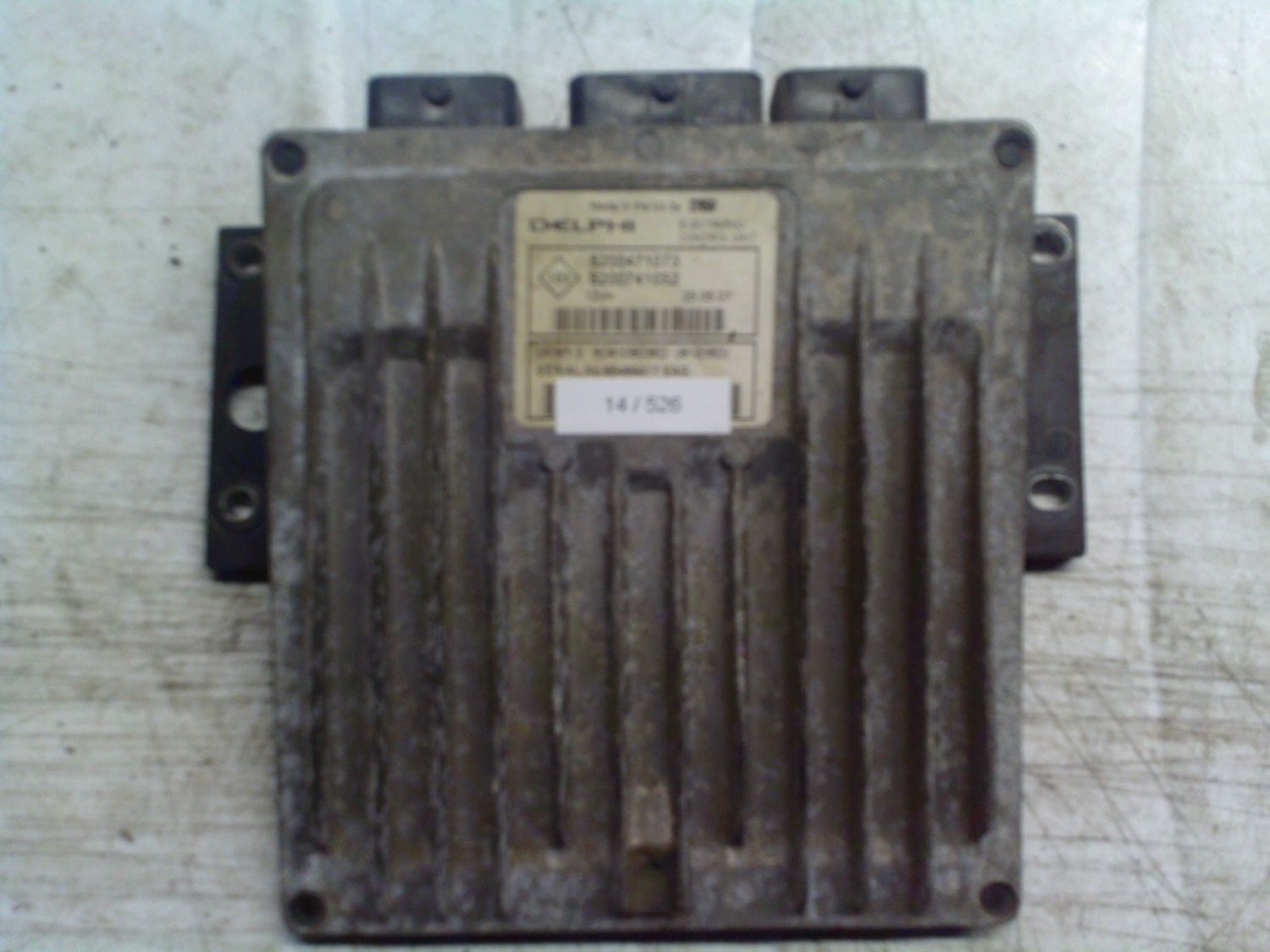 14-526 Centralina Motore Delphi R0410B032D   8200471073 8200741052 DCM1.2  RENAULT Diesel TWINGO