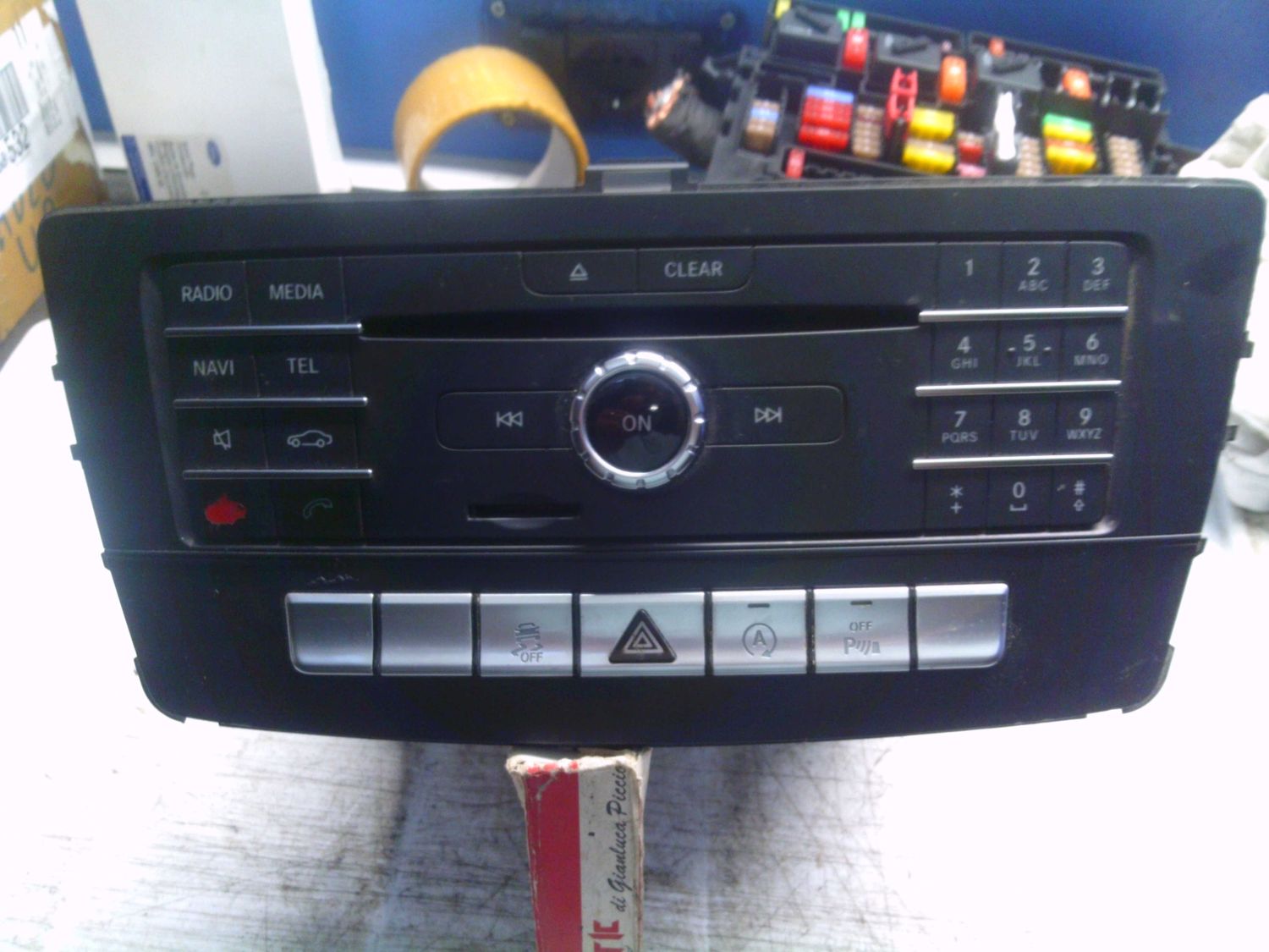 20-792 Navigatore Mercedes A 166 900 35 19 A1669003519 A 166 901 08 05 ZGS: 001 Q1  MERCEDES  GLE