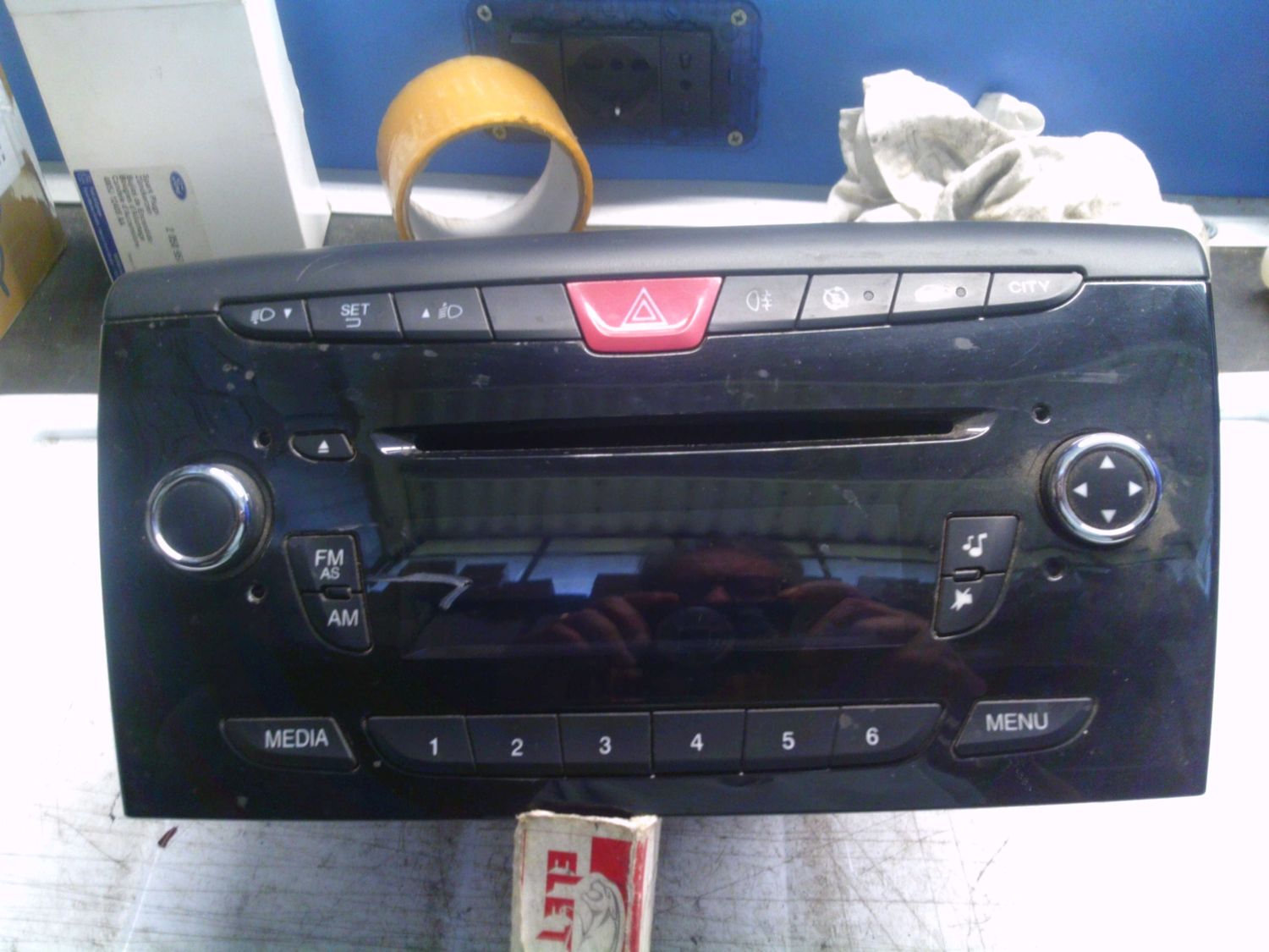 20-793 Autoradio Bosch 7 641 392 316 7641392316 735 543 480 0 846 SB08 PLUS P   LANCIA  Ypsilon