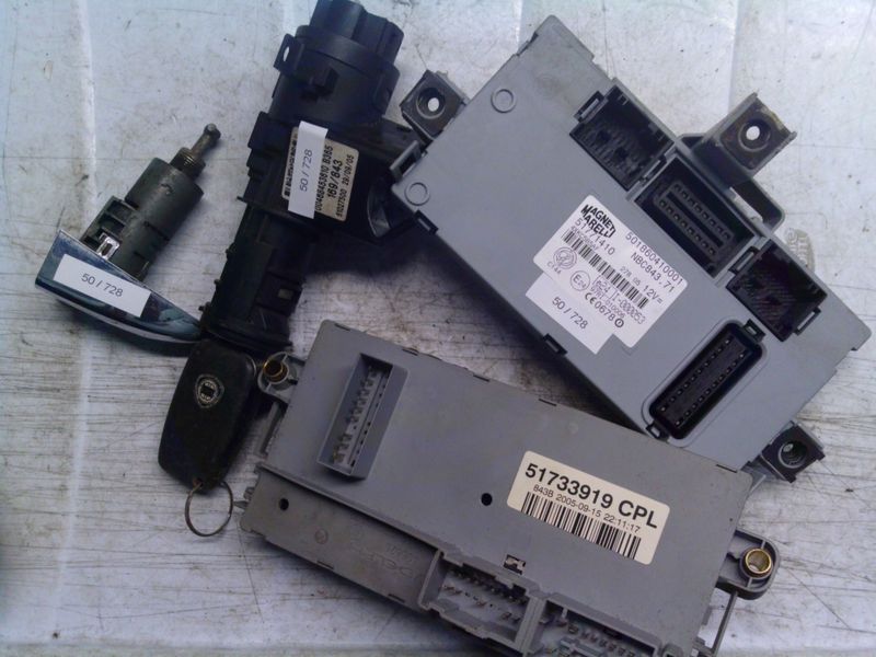 50-728 Body Computer Magneti Marelli 501860410001   NBC843.71 51733919 51771410 61027500  CON CHIAVE LANCIA Benzina Ypsilon