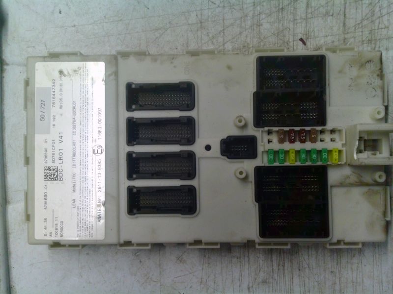 50-727 Body Computer Lear 2611-13-9385 2611139385 BDC-LR01 V41 8736690 01   MINI  Varie