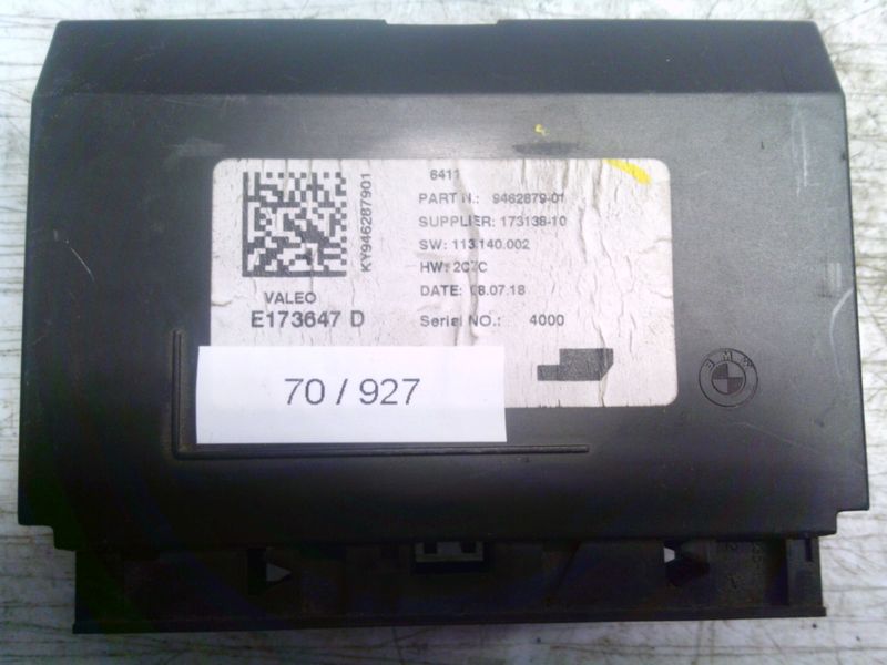 70-927 Modulo Controllo Aria Condizionata Valeo 9462879-01 946287901 173138-10 E173647 D   BMW  VARIE