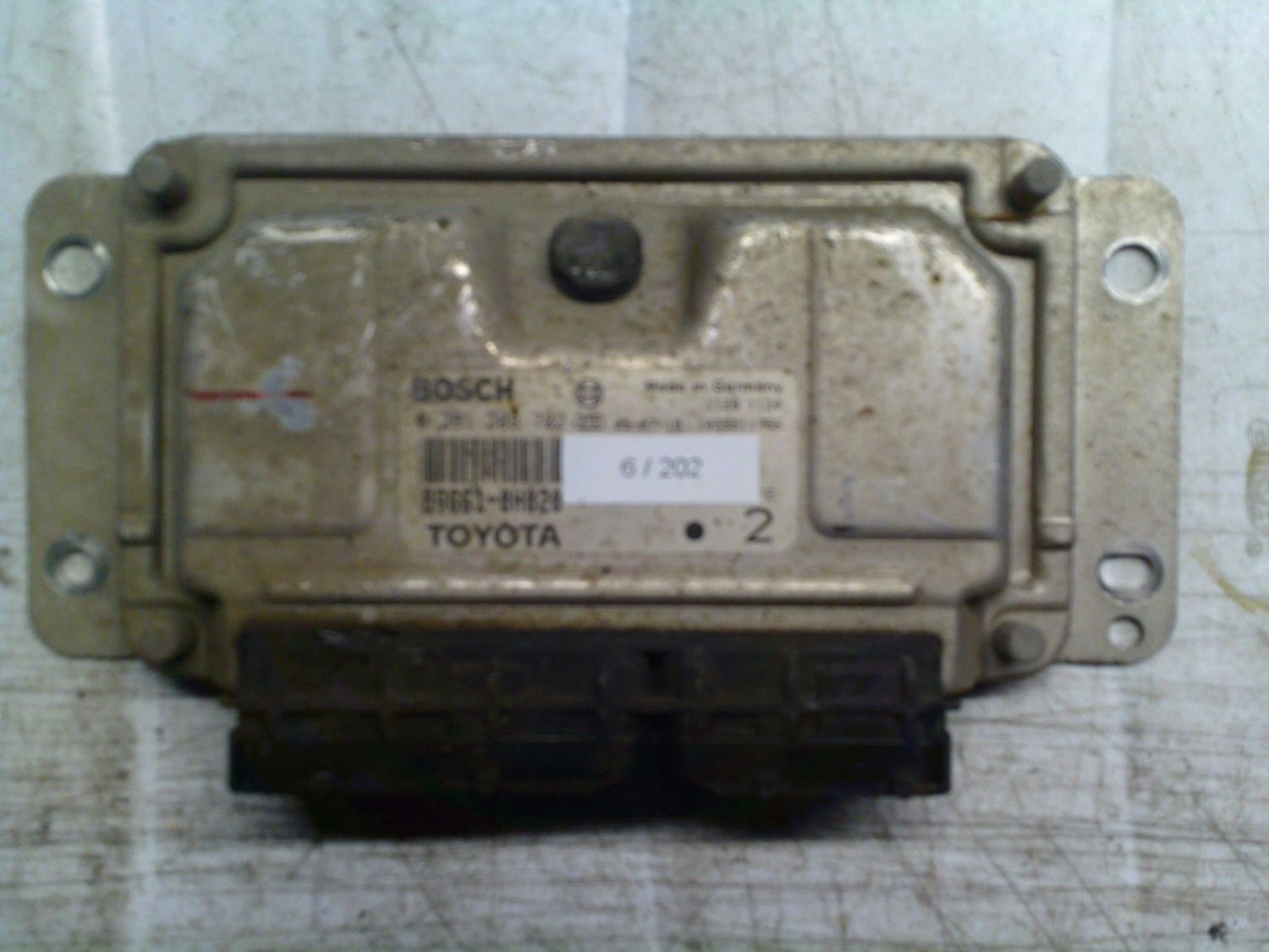 6-202 Centralina Motore Bosch 0 261 208 702 0261208702 89661-0H020 1039S11756 2  TOYOTA Benzina Aygo