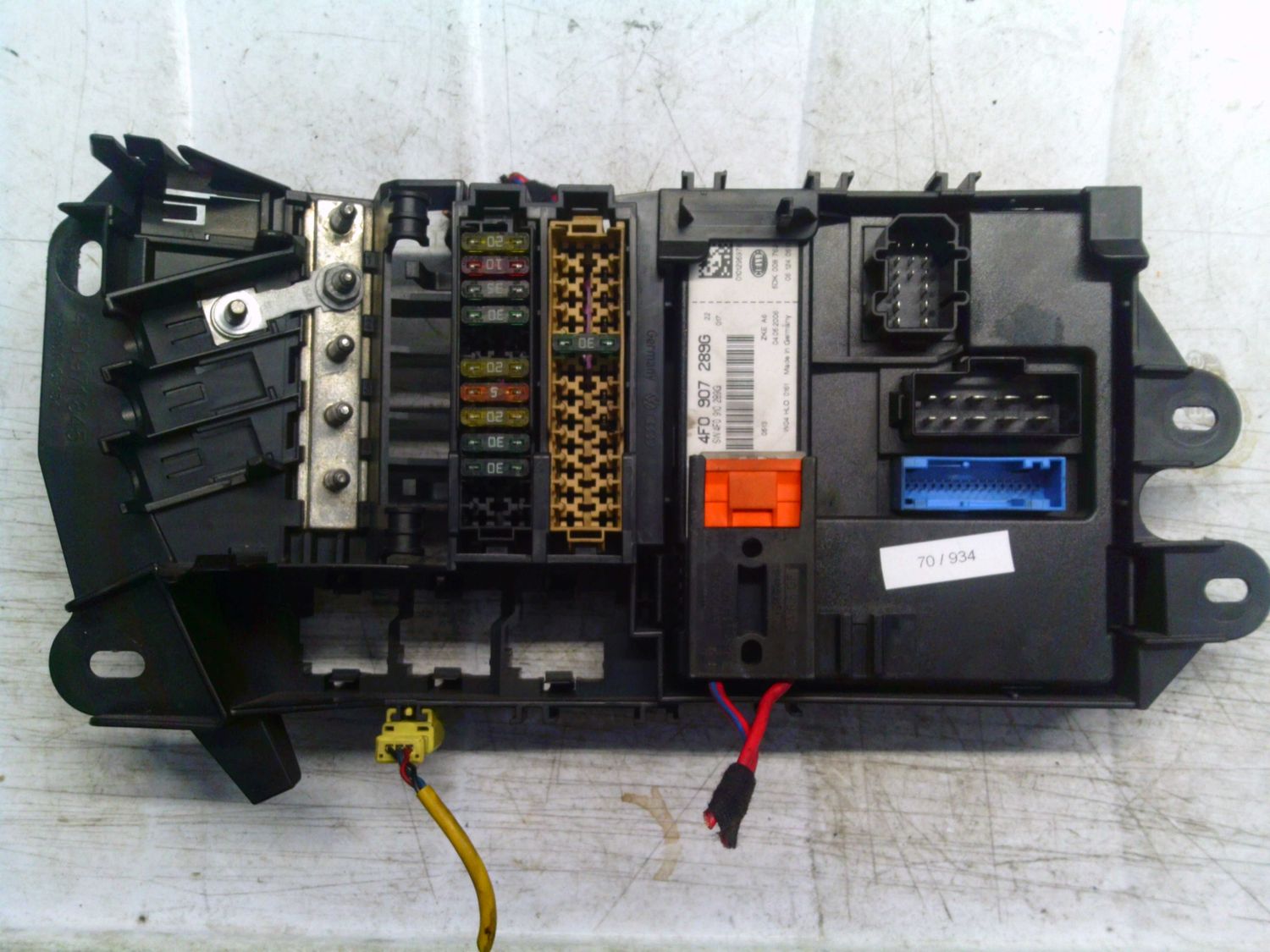 70-934 Centralina Modulo Confort Hella Kg 4F0 907 289G 4F0907289G 4F0 971 845 A 5DK 008 762-24   AUDI Diesel A 6