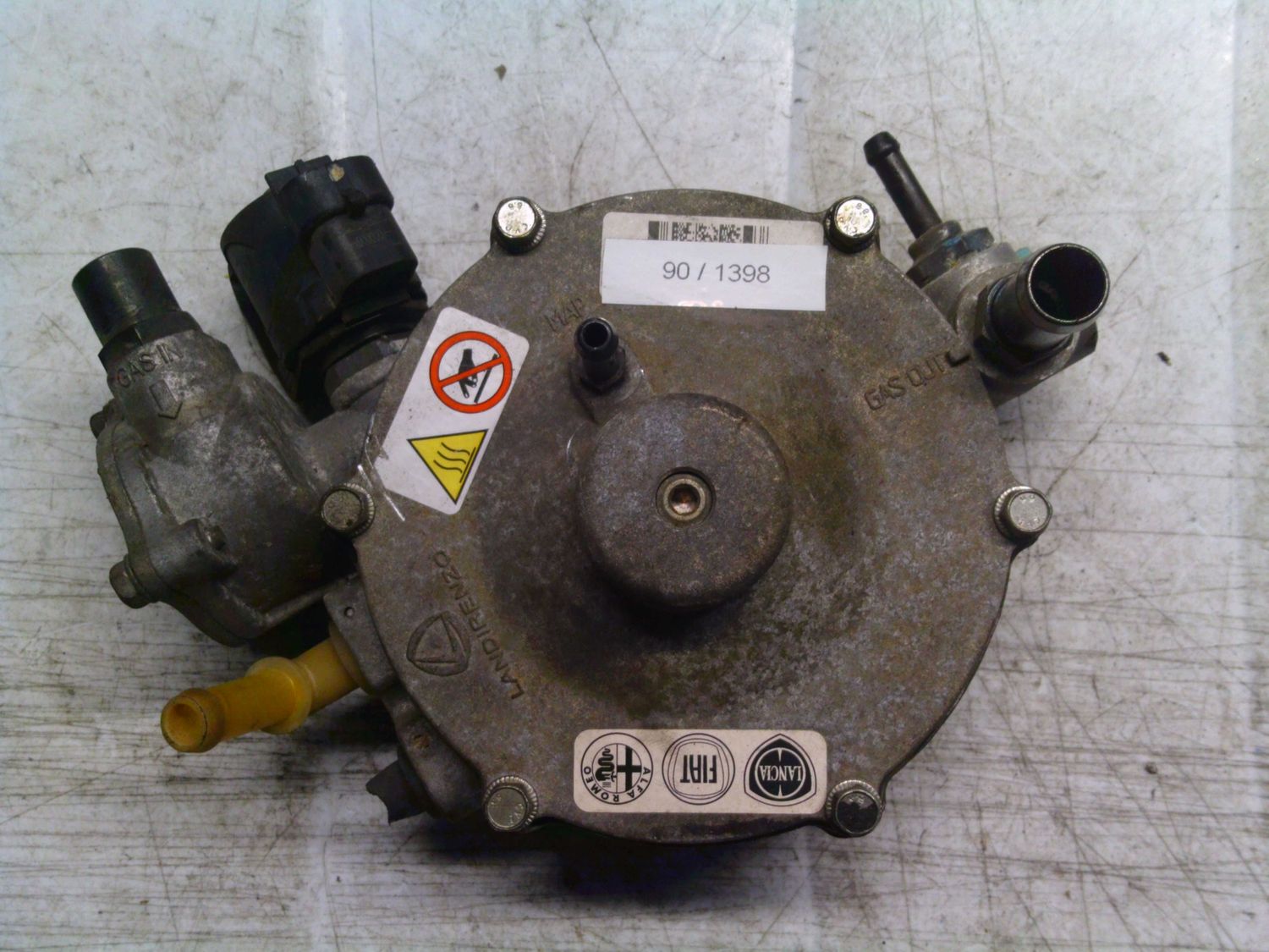 90-1398 Riduttore di Pressione Gpl Landi Renzo TYPELSE98-LI10 TYPELSE98LI10 TYPELSE98-LI10    CITROEN / PEUGEOT Benzina / Gpl Varie