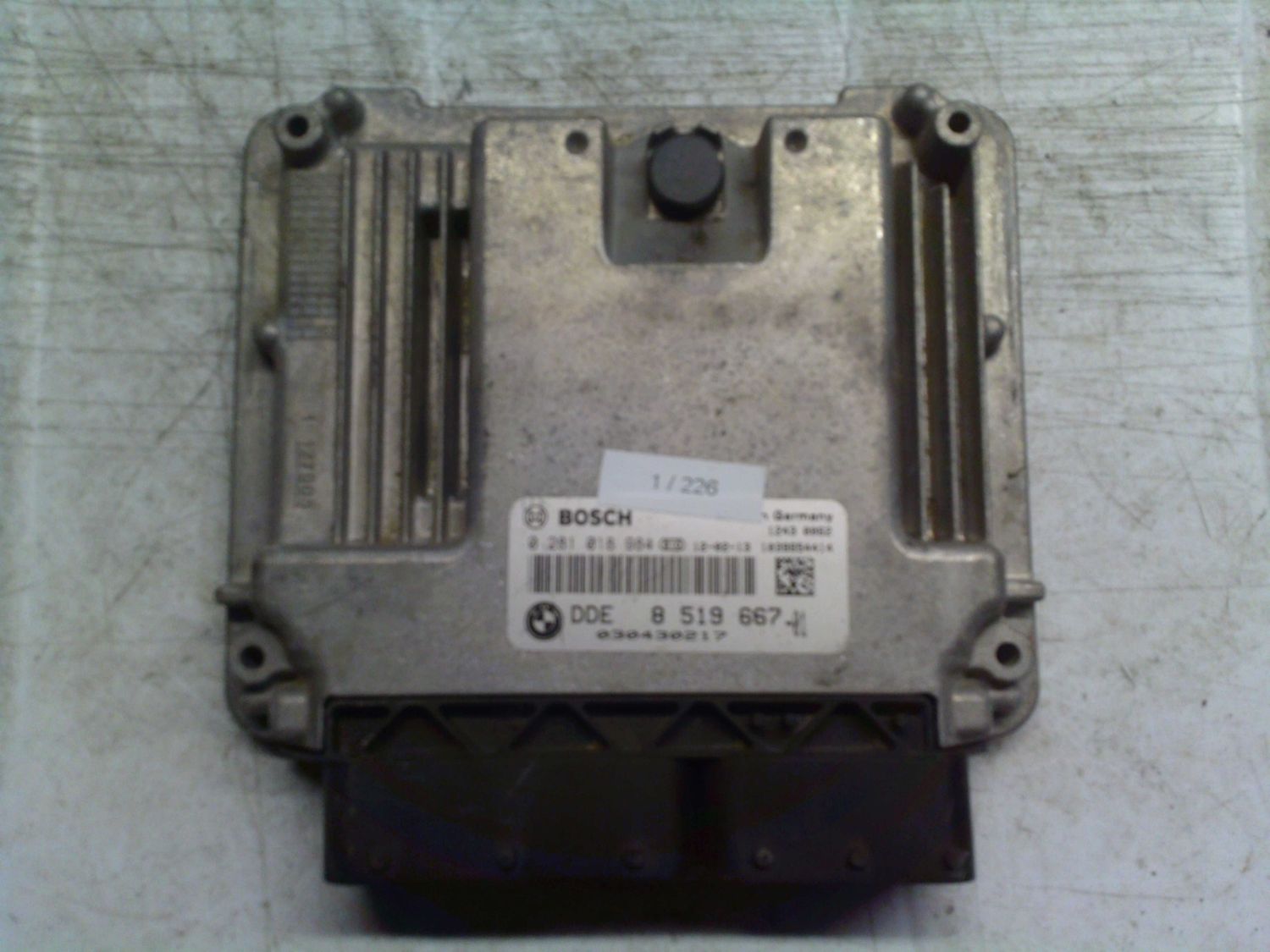 1-226 Centralina Motore Bosch 0 281 018 984 0281018984 8 519 667 1039S54414   BMW Diesel SERIE 3