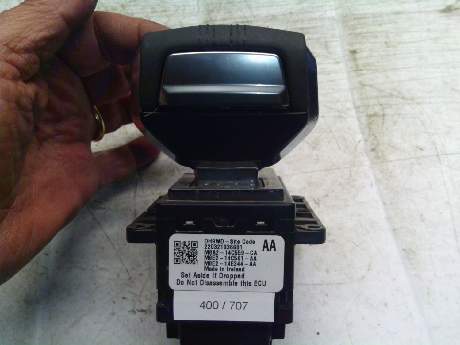 400-707 Leva Cambio Automatico Land Rover M8A2-14C559-CA M8A214C559CA M8E2-14C561-AA M8E2-14E344-AA DH9WD  JAGUAR  E-PACE