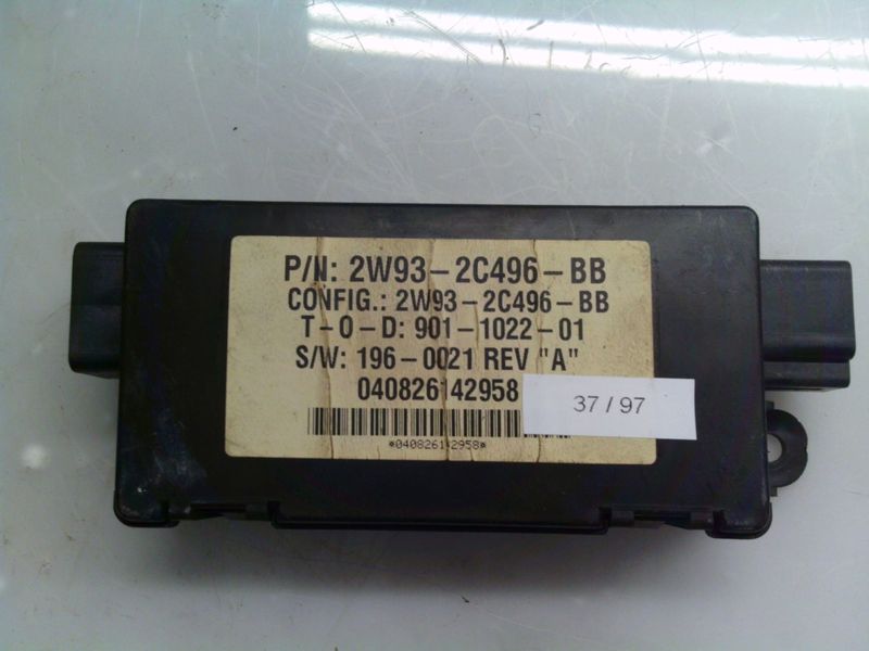 37-97 Centralina sensori parcheggio Jaguar 2W93-2C496-BB 2W932C496BB     JAGUAR  VARIE
