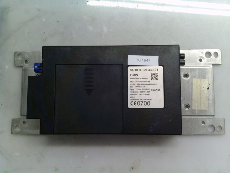 70-947 Centralina Bluetooth Bmw 84.10 9 329 339-01 84.10932933901 TCB-01 TCB ECE    BMW  VARIE