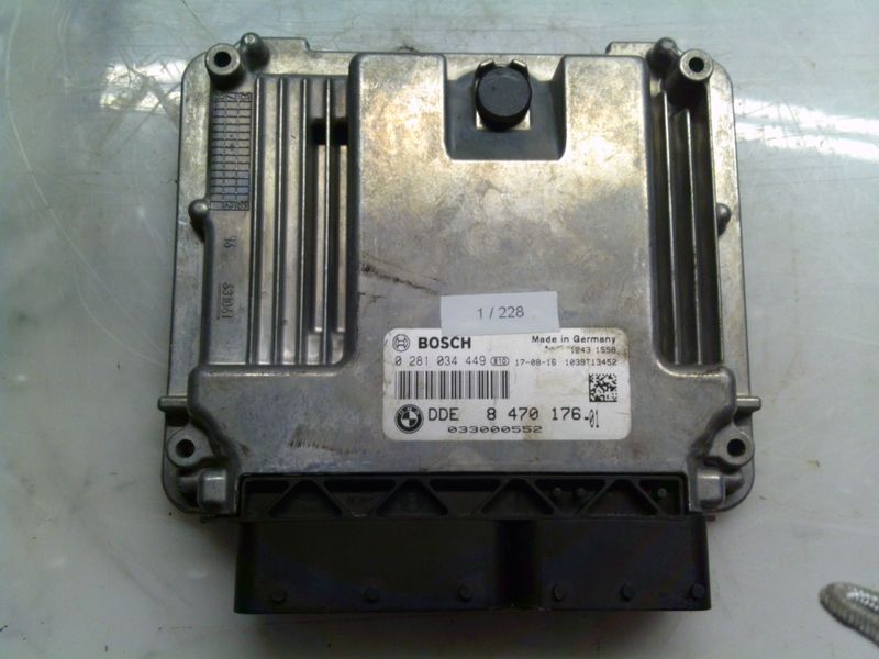 1-228 Centralina Motore Bosch 0 281 034 449 0281034449 8 470 176 1039T13452   MINI Diesel VARIE