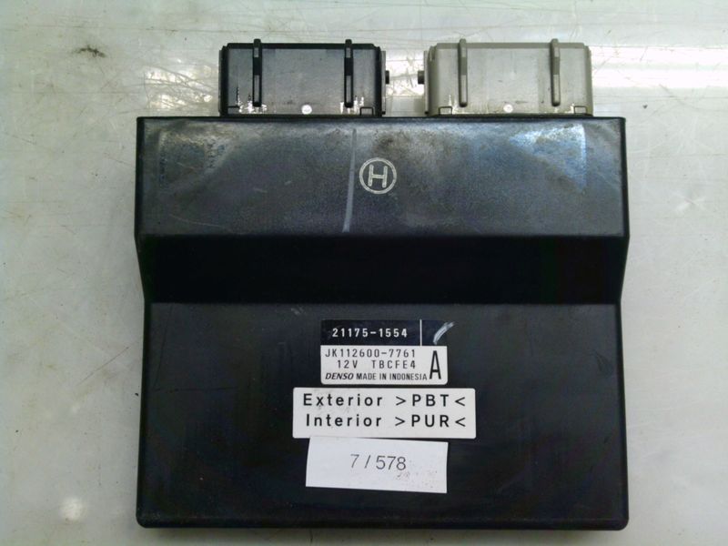 7-578 Centralina Motore Denso 21175-1554 211751554 JK 112600-7761 TBCFE4   KAWASAKI Benzina Z650