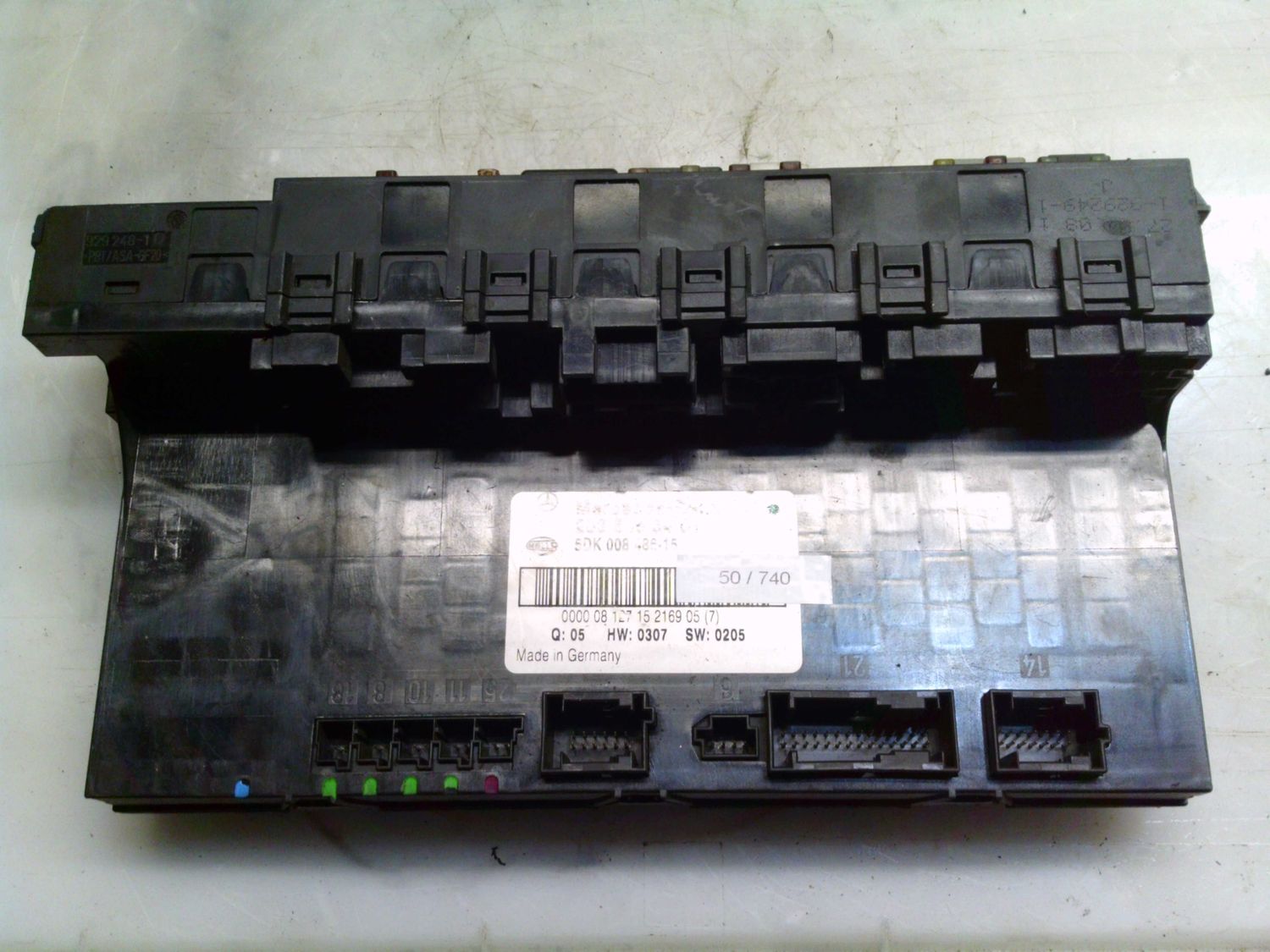 50-740 Body Computer Hella Kg 203 545 34 01 2035453401 5DK 008 486-15 HW 0307 SW 0205 MERCEDES Varie 50-740 Body Computer Hella Kg 203 545 34 01 2035453401 5DK 008 486-15 HW 0307 SW 0205 MERCEDES Varie