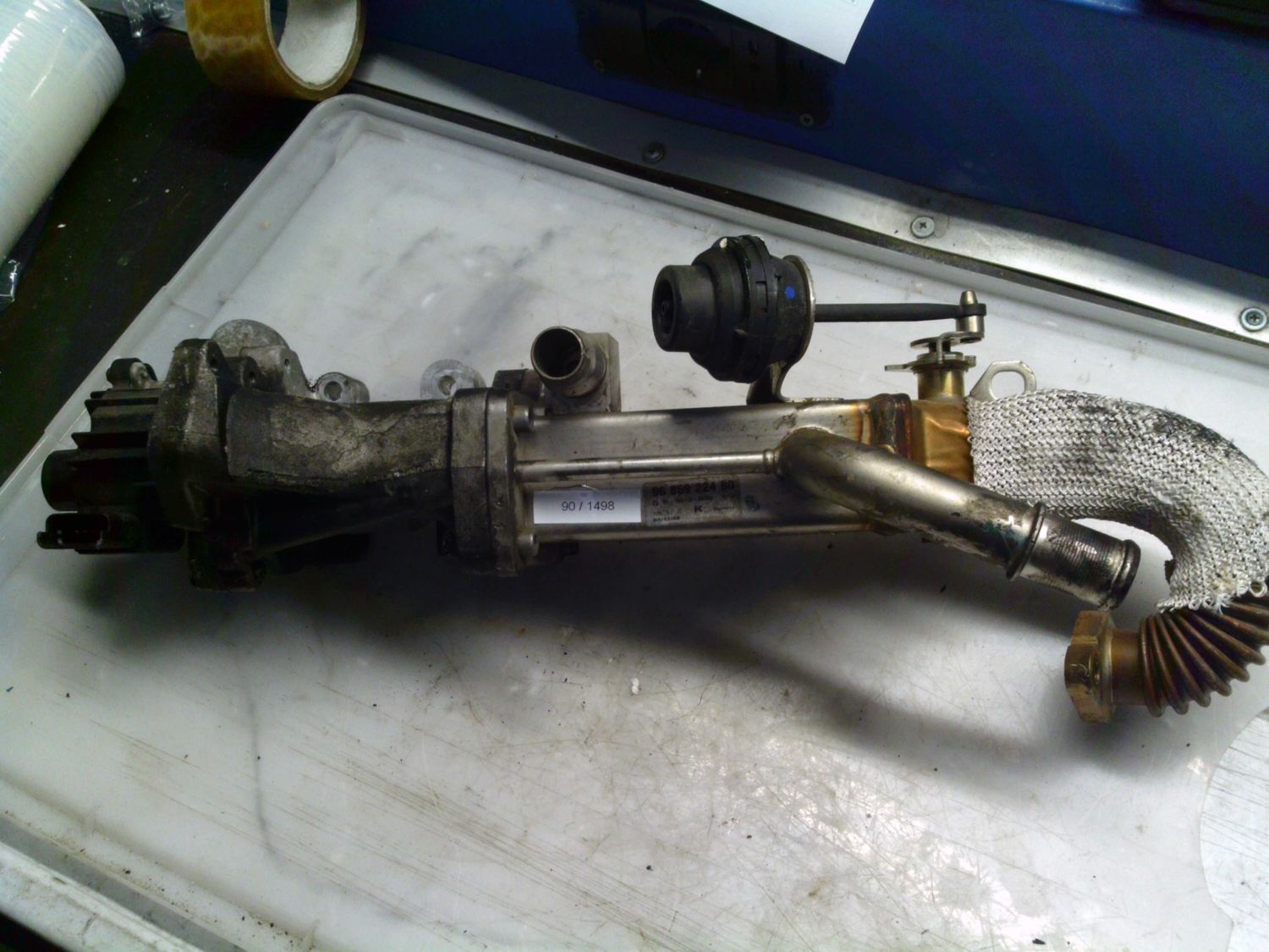 90-1498 Valvola EGR Citroen / Peugeot 96 859 224 80 9685922480     CITROEN / PEUGEOT Diesel VARIE