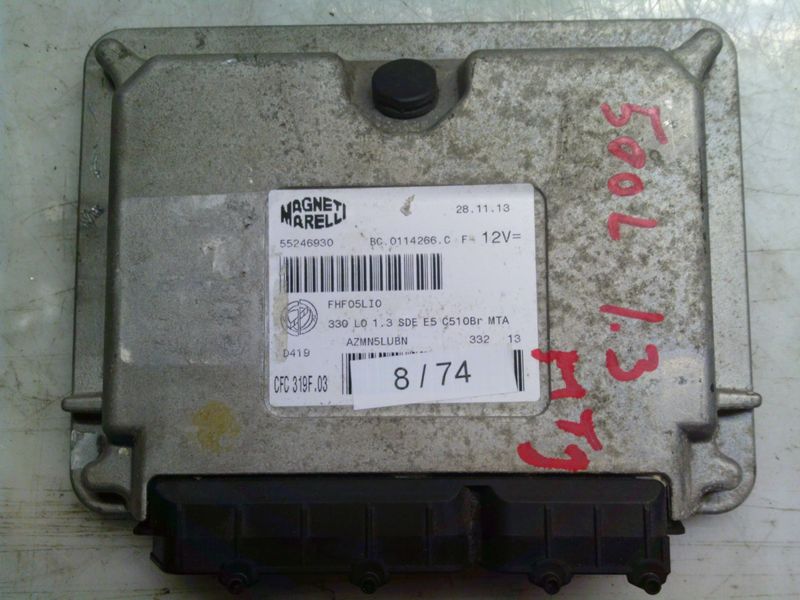 8-74 Centralina Cambio Automatico Magneti Marelli 55246930 CFC 319F.03 BC.0114266.C F 330 LO 1.3 SDE E5 FIAT 500 8-74 Centralina Cambio Automatico Magneti Marelli 55246930 CFC 319F.03 BC.0114266.C F 330 LO 1.3 SDE E5 FIAT 500