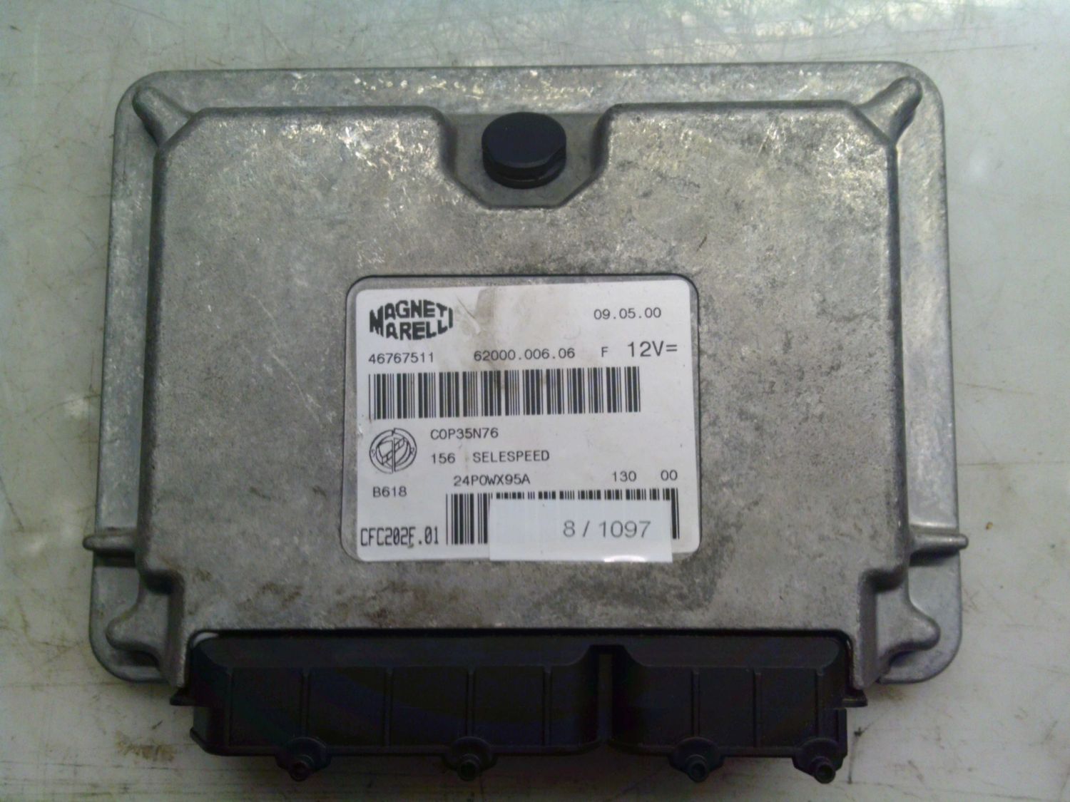 8-1097 Centralina Cambio Automatico Magneti Marelli 46767511   CFC 202F.01 62000.006.06    ALFA ROMEO  156