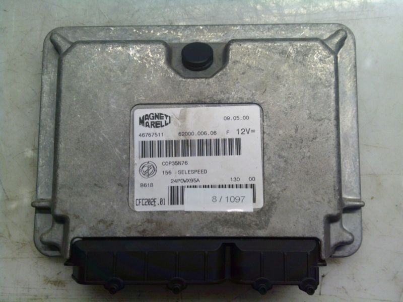 8-1097 Centralina Cambio Automatico Magneti Marelli 46767511 CFC 202F.01 62000.006.06 ALFA ROMEO 156 8-1097 Centralina Cambio Automatico Magneti Marelli 46767511 CFC 202F.01 62000.006.06 ALFA ROMEO 156