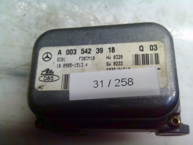 31-258 Sensore Antimbardata Ate Controller A 003 542 39 18 A0035423918 Q 03     MERCEDES  Classe C