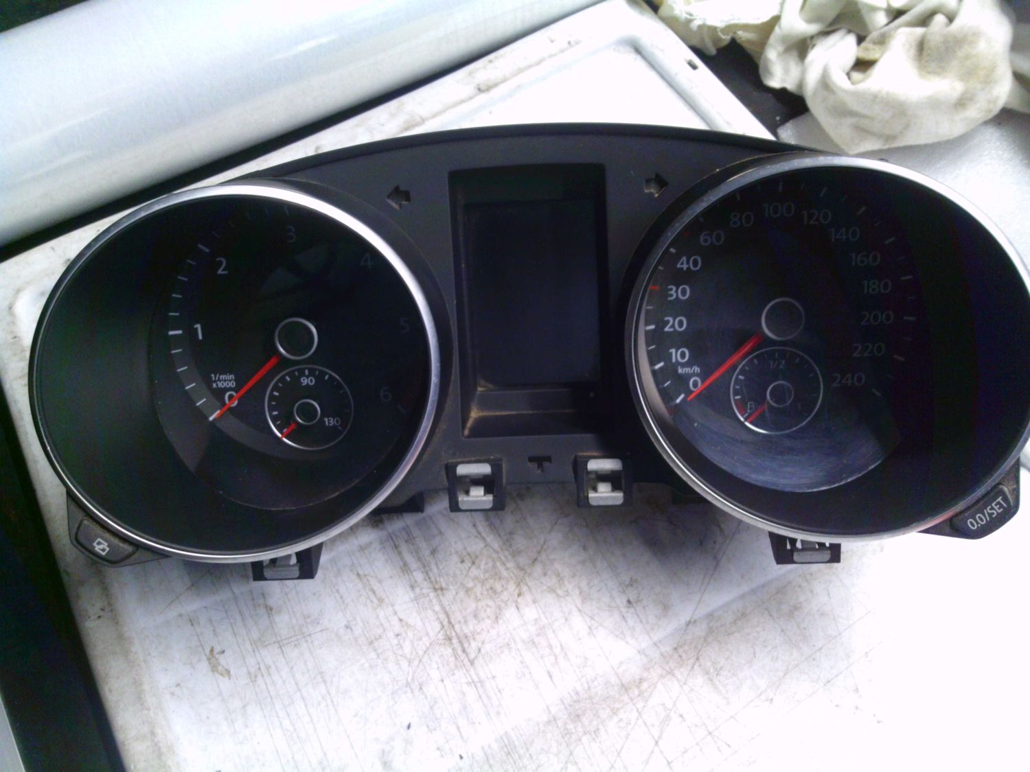 40-826 Quadro Strumenti / Contachilometri Vdo 5K0920 860G 5K0920860G VDD-02410.06 3219792   VOLKSWAGEN Diesel GOLF