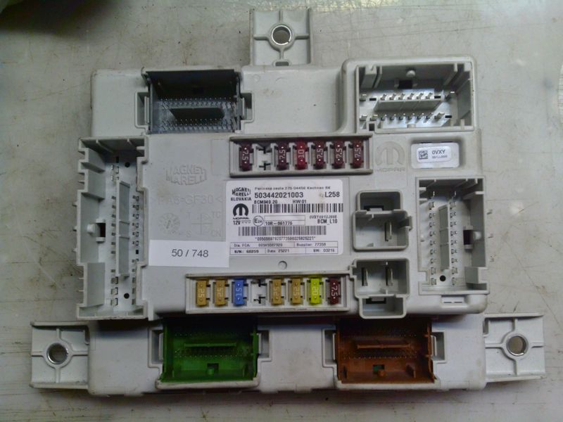 50-748 Body Computer Magneti Marelli 503442021003   BCM949.20 BCM L10   ALFA ROMEO Diesel Stelvio
