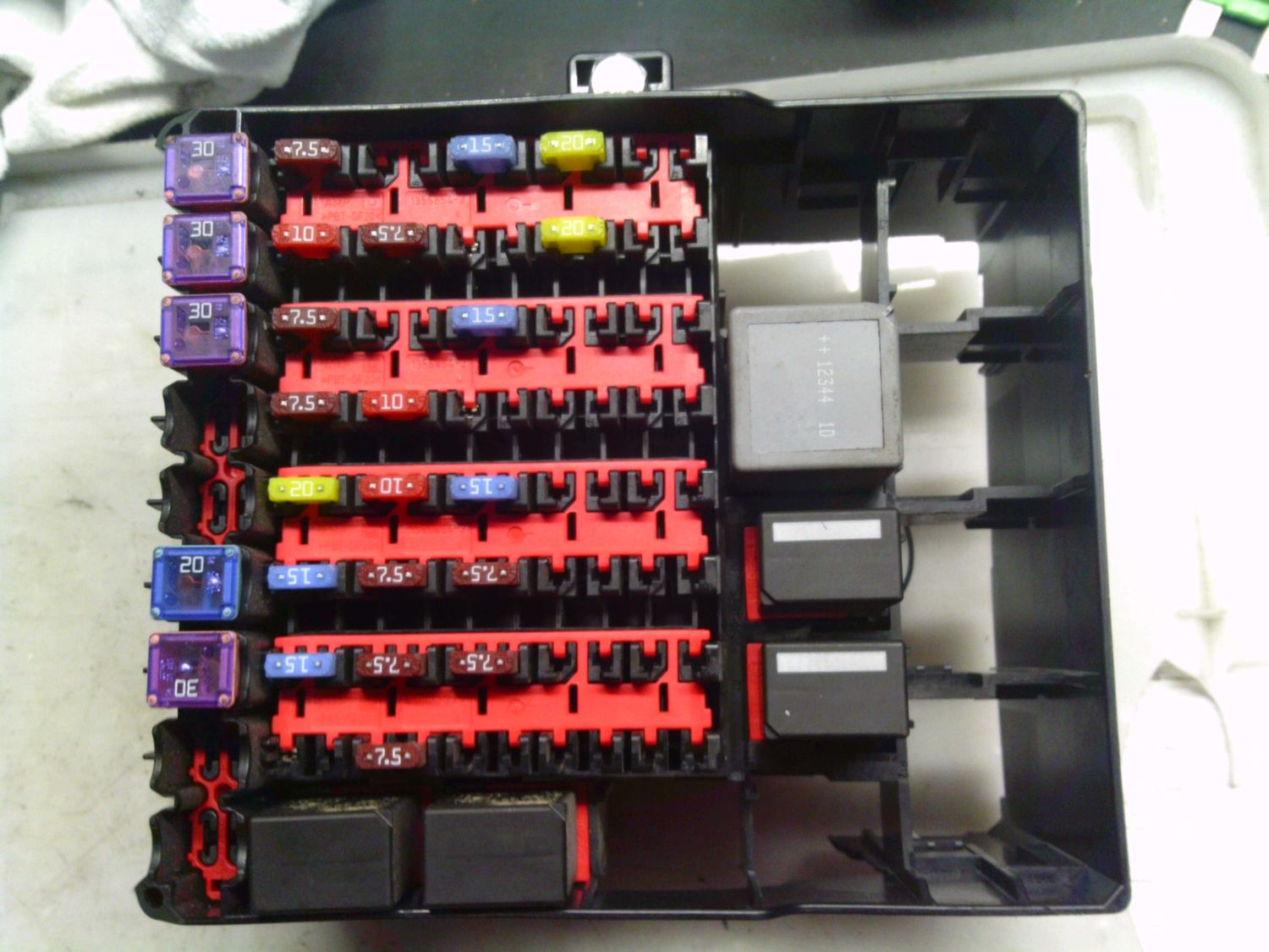 60-404 Scatola Fusibili Ford BA6T-14A005-HAC BA6T14A005HAC     FORD Benzina FIESTA