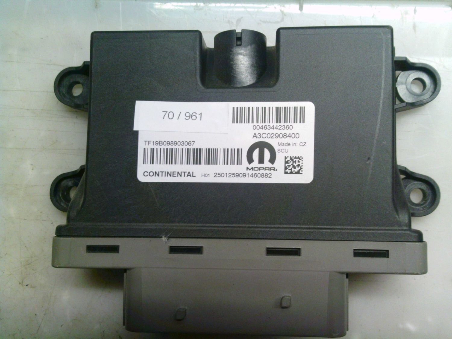 70-961 Centralina ADBlue Mopar A3C02908400   00463442360    JEEP Diesel VARIE