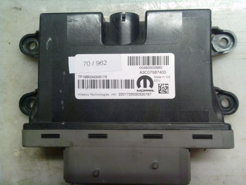 70-962 Centralina ADBlue Mopar A3C07587400   00463502860    FIAT Diesel 500