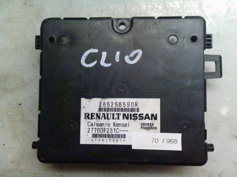 70-968 Centralina Clima Calsonic Kansei 285258590R   27760F231C 250923 F00N506  RENAULT  CLIO