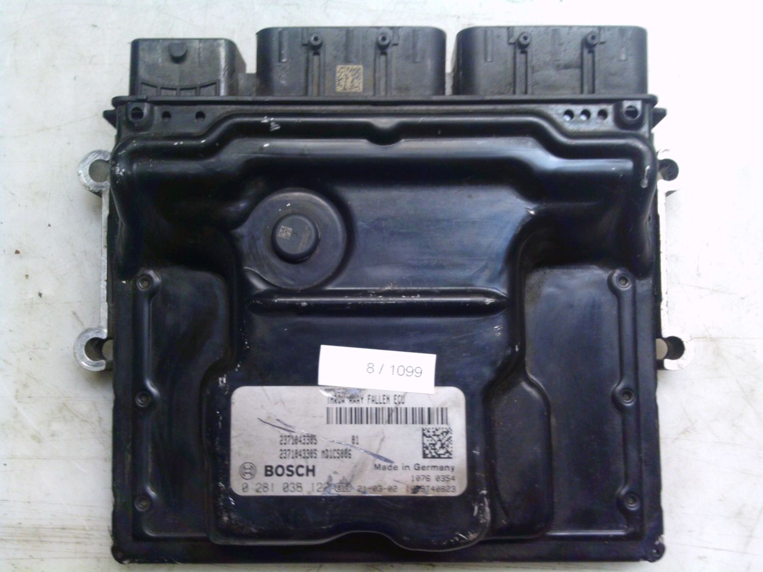 8-1099 Centralina Motore Bosch 0 281 036 122 0281036122 237104330S 1039T40823 MD1CS006  ALFA ROMEO Diesel TALENTO