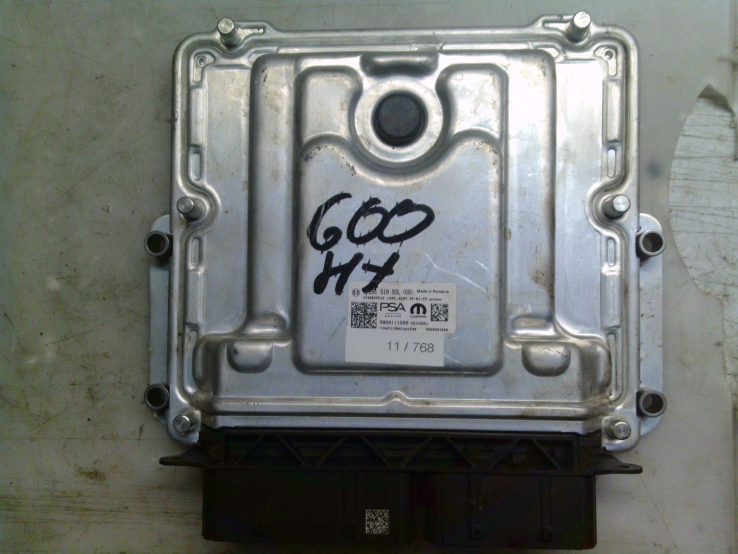 11-768 Centralina Motore Mopar 0 261 S10 93L 0261S1093L 9868111680 MG1CS051 4740025518  PEUGEOT Elettrica / Benzina 3008