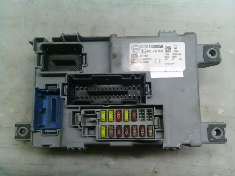 50-755 Body Computer Delphi 00518338850   28306998      LANCIA  Benzina Ypsilon