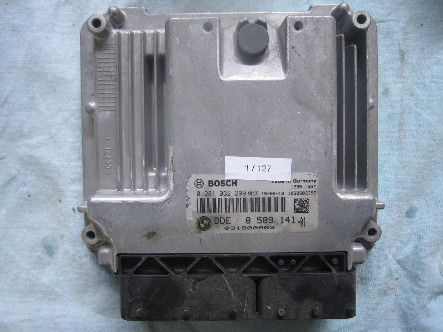 1-127 Centralina Motore Bosch 0 281 032 299 0281032299 8 589 141 -01 1039S83357   BMW Diesel Varie