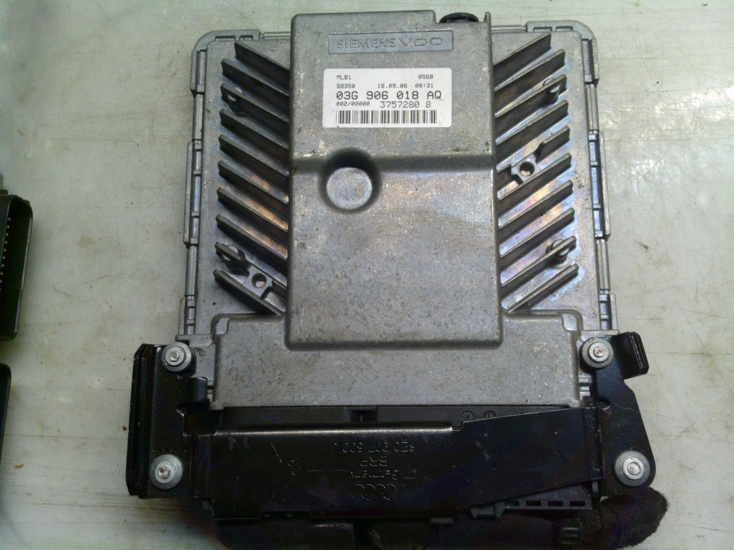 3-498 Centralina Motore Siemens 5WP45549 AE 5WP45549AE 03G 906 018 AQ SIMOS PPD1.3 HW H23  AUDI Diesel A 4