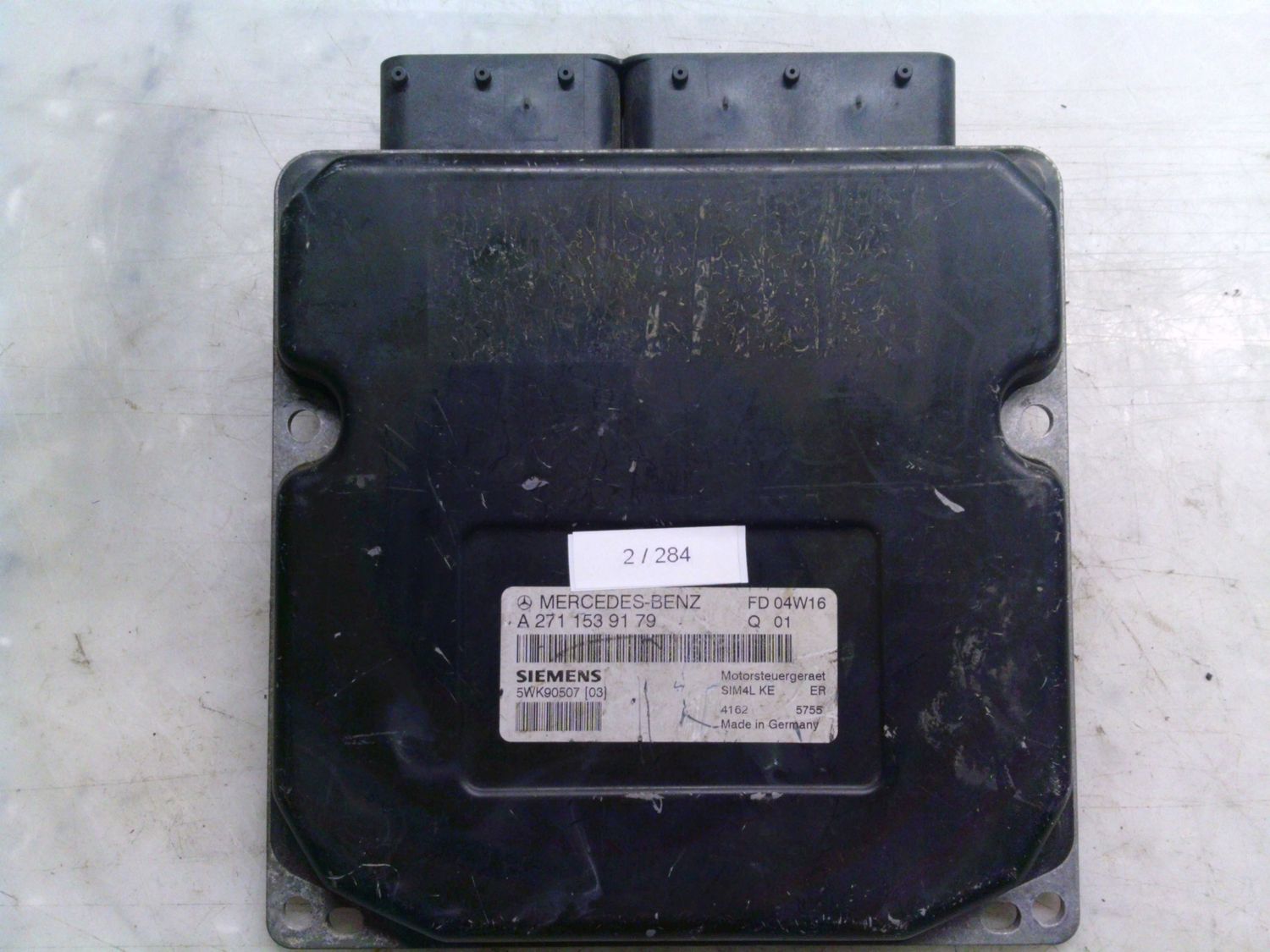 2-284 Centralina Motore Siemens 5WK90507   A 271 153 91 79 SIM4L KE FD 04W16  MERCEDES Benzina Slk