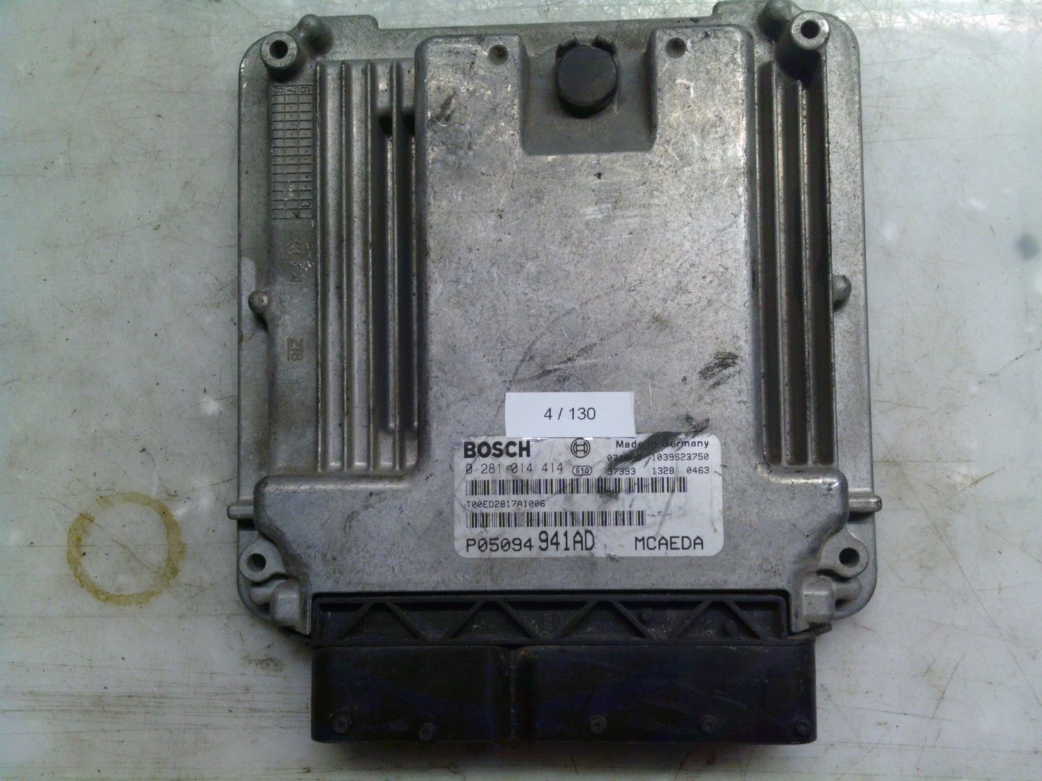 4-130 Centralina Motore Bosch 0 281 014 414 0281014414 P05094 941AD 1039S23750 MCAEDA  JEEP Diesel COMPASS